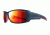 Julbo Armor Progressive Prescription Sunglasses, Matte Blue/Red Frame, J4921136PR