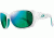 Julbo Bora Bora Single Vision Prescription Sunglasses, White / Turquoise Frame, Spectron 3 Cf W/ Green Flash Lens-J4391111SV