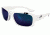 Julbo Dock Rx Sunglasses - White - Polarized 3+ Blue Flash Lens 4179011