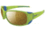 Julbo Montebianco Sunglasses, Apple Green/Blue Frame w/ Camel Lenses 4155016