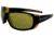 Julbo Montebianco Sunglasses, Matt Black/Yellow w/ Zebra Lenses 4153114
