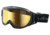 Julbo Revolution OTG Goggles, Full Black w/Zebra Light Double Cylindrical Lenses And Light Gold Flash Treatment 79031144