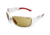 Julbo Run Speed Prescription White / Red Sun Glasses with RX Single Vision Lens