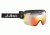 JULBO Sniper L Ski Goggles,Black/Black Ski Goggles,Zebra Light Lenses w/Multilayer Fire Flash, Standard 70031145