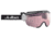 JULBO Sniper L Ski Goggles,Black/Grey Ski Goggles,Vermillion Lenses, Standard 70029145