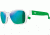 Julbo Turn Kids Sunglasses, Shiny White/Green Frame w/Spectron 3 CF Lenses 4651111