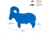 Legion Targets Rockin Ram 3/8in AR500, Blue, AR-1060