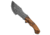 Jurgen Schanz Jurgen Schanz WSK Tracker Knife White Ebony Wood 6.5" Damascus, Wood, Damascus, adult, BHQ-221873