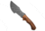 Jurgen Schanz Jurgen Schanz WSK Tracker Knife Zebrano Wood 6.5" Damascus, Wood, Damascus, adult, BHQ-221621