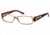 Just Cavalli JC0386 Eyeglass Frames - Shiny Light Brown Frame Color