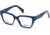 Just Cavalli JC0812 Eyeglass Frames - Shiny Blue Frame Color
