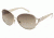 Just Cavalli JC399S Sunglasses - Shiny Rose Gold Frame Color, Gradient Brown Lens Color