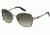 Just Cavalli JC407S Sunglasses - Shiny Light Bronze Frame Color, Gradient Green Lens Color