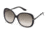 Just Cavalli JC418S Sunglasses - Black/Crystal Frame Color, Gradient Smoke Lens Color