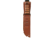 KA-BAR Knives 125th Anniversary Army Knife, 11.88in Overall, 7in Black Oxide Coated 1095 Cro-Van Carbon Steel Clip Point Blade, Stacked Leather Handle, Leather Sheath, 9225