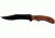 Ka-Bar Knives Adventure Baconmaker Straight Edge Knife w/ Polyester Sheath, Clampack, BROWN 4-5601CP-5