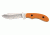 Ka-Bar Knives Adventure Gamestalker Straight Edge Knife w/ Nylon Sheath, Orange 2-5602-8