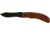 Ka-Bar Knives Adventure Piggyback Folding Straight Edge Knife w/ Pocket Clip, Clampack, BROWN 4-5597CP-1