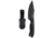 KA-BAR Knives Becker Harpoon Fixed Blade Knife, 4.5in, 1095 Cro-Van, Black, Black, BK188BK