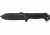 Ka-Bar Knives Becker Crewman Straight Edge Knife w/ Polyester Sheath, BLACK BK10