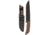 KA-BAR Knives Camp Turok Knife, 8in, 1095 Cro-Van Steel, Drop Point, Brown Ultramid Handle, 7511