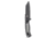 KA-BAR Knives Cool Name Fixed Blade Knife, 4.625in, 1095 Cro-Van Blade, Reverse Tanto, Polycarbonate, Black Handle, 7702