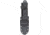 KA-BAR Knives EK Cammando Short Fixed Blade Knife, 4.312in, Drop Point, 1095 Cro-Van Blade, Ultramid Black Handle, Black, EK51
