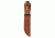 Ka Bar Knives Kb1225s Brown Leather Sheath Only For 1225 Usn Logo