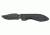 Ka Bar Knives Kb3073 Comboedge Warthog Folder Ii Black G 10 Handle Black Blade