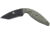 Ka-Bar Knives Large TDI Law Enforcement Tanto Knife w/ Hard Sheath, Foliage Green, Clampack 5-1485FGCP-2