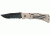 Ka-Bar Knives Mule Folding Serrated Knife w/ Polyester Sheath, Desert Tan, Clampack 4-3053CP-4