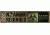 Ka-Bar Knives Original Zombie "No Ammo Required" Sign, BLACK/GREEN 1-5701SIGN-1