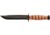 Ka-Bar Knives Short USA Straight Edge Knife w/ Leather Sheath, Clampack 4-1251CP-6