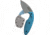 KA-BAR Knives USSF TDI Astro MP Fixed Blade Knife, 213in, AUS 8A Stainles Steel, Blue Zytel, 1480SF