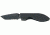 Ka-Bar Knives Warthog Tanto Folding Serrated Knife w/ Pocket Clip, Clampack, BLACK 4-3075CP-6