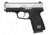 Kahr S9 Pistol, 9mm Luger, 3.6in barrel, black polymer frame, integrated polymer grip, recoil operated semi-automatic, white 3-dot, 7 round magazine, KA-S9-9MM-3.6-1-FRRMPG