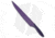 kai housewares Pure Komachi 2 II Slicing Kitchen Knives, 9.00in, High Carbon Steel, Drop Point Blade, Polymer Purple Handle, Gray/Purple, 14.00in, BHQ-18799