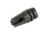KAK Industry Retro Taper, Flash Hider, 556NATO, Fits AR-15, 1/2x28, Phosphate Finish, 1/2x28, Black, 1-2-28-TAPER-FLASH