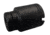 KAK Micro 1/2-36 Slimline Flash Can, 9mm, Hard Anodized, Black, kak-ind-MCR-slimflashcan9mm
