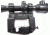 Kalinka Optics KOM 10x42 Illuminated LD Reticle Rifle Scope, Side Parallax, 65mm Universal AK and SVD Mount, Black, GSKOM1042LD65