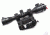 Kalinka Optics KOM 4x32 Illuminated Modern 1000m Reticle Rifle Scope w/ Focus, 40mm Universal Mount, Black, GSKOM432MLC40