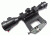 Kalinka Optics KOM 4x32 Illuminated Modern 1000m Reticle Rifle Scope w/ Focus, 65mm Universal AK and SVD Mount, Black, GSKOM432MLC65