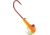 Kalins Fishing Kalin Google Eye Jig, 1/8oz, Chartreuse Orange, GE18-CH/O