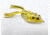 Kalin's Fishing Kalin K Frog Topwater Soft Bait, 10, 2in, Sunny, KF-SY