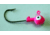 Kalins Fishing Kalin Roundhead Jig, 1/16oz, Size 4 Hook, Pink, 10/Pack, RH16-10
