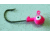 Kalins Fishing Kalin Roundhead Jig, 3/8oz, 2/0 Hook, Pink, 8/Pack, RH38-10