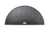 Kamado Joe Big Joe Half Moon Cast Iron Reversible Griddle, Black, Large, BJ-HCIGRIDDLE