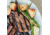 Kamado Joe Big Joe Half Moon Stainless Steel Fish and Vegetable Grate, Silver, Large, BJ-HSSCGFV
