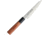 Kanetsune Petty Knife 120mm Kitchen Knives, 9.25in Overall, 5in Hammered Finish Dsr-1K6 Hc SS Blade, Wood Handle, Plastic Guard, KC-954