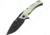 Kansept Knives Hellx Framelock D2 Jade